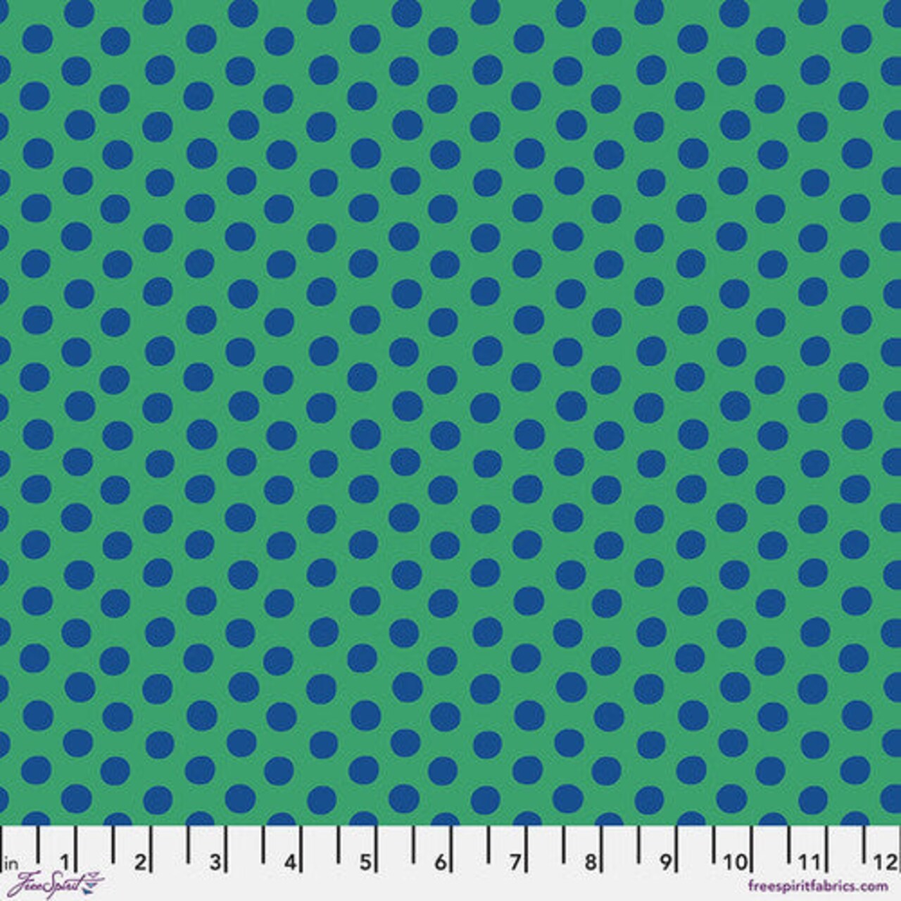 Fabric FreeSpirit Kaffe Fassett Green Spot by the Quarter Yard GP70.GREE
